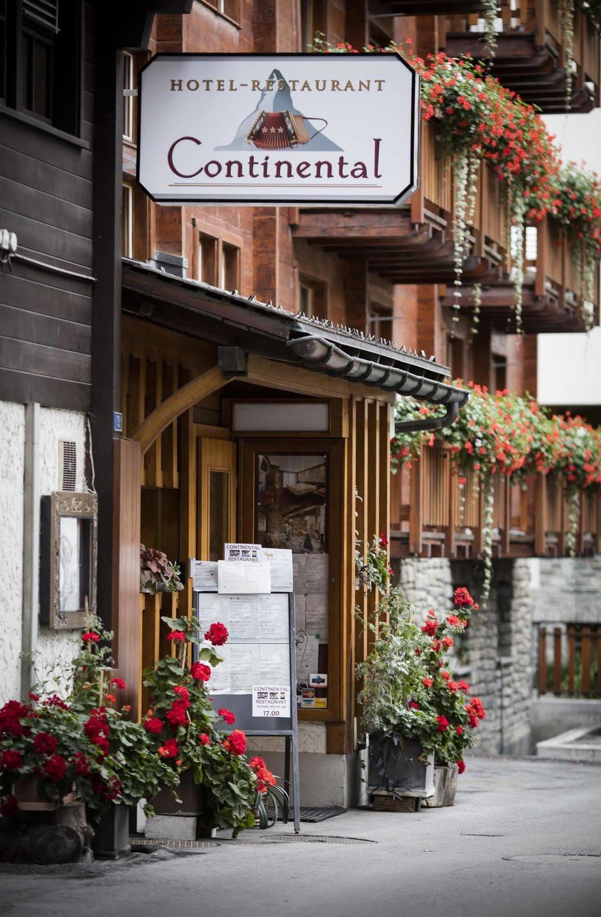 Hotel Continental Zermatt Exterior foto
